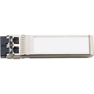 Transceptor óptico HP X130 10G SFP+ LC SR modelo JD092B para fibra multimodo.